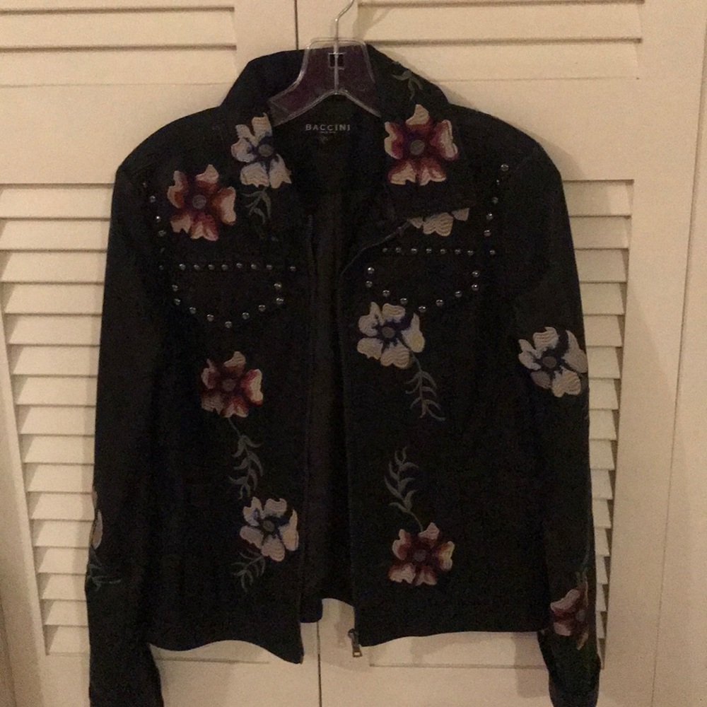 Black embroidered Jacket